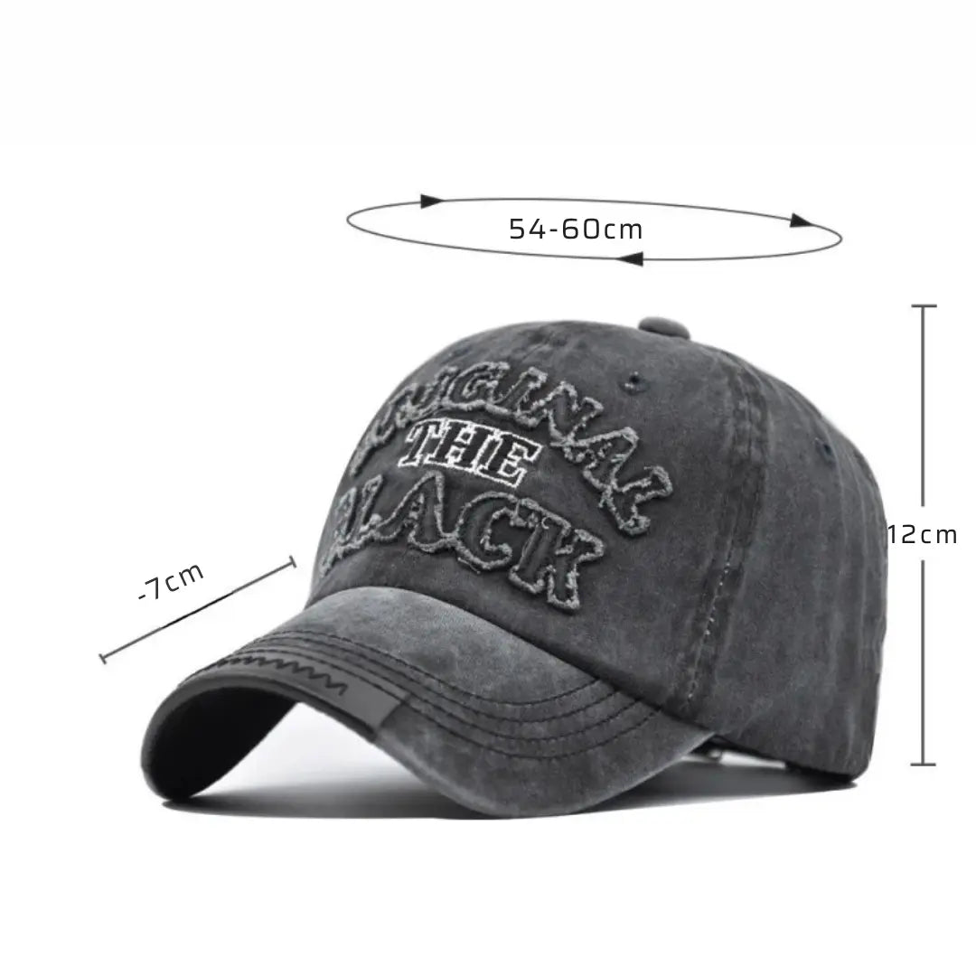 Boné Masculino Aba Curva The Black
