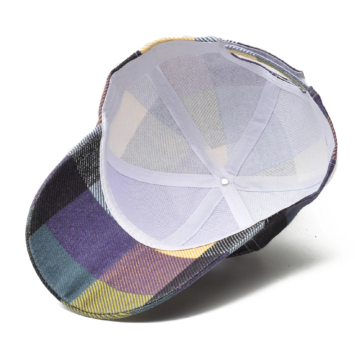 Boné Masculino Aba Curva Xadrez Summertime