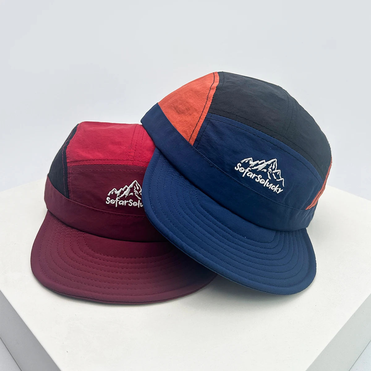 Boné Masculino Retro Aba Reta Lucky