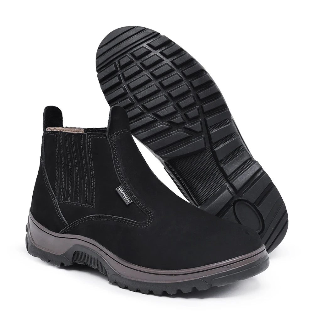 Bota Masculina em Couro Legítimo City Comfort