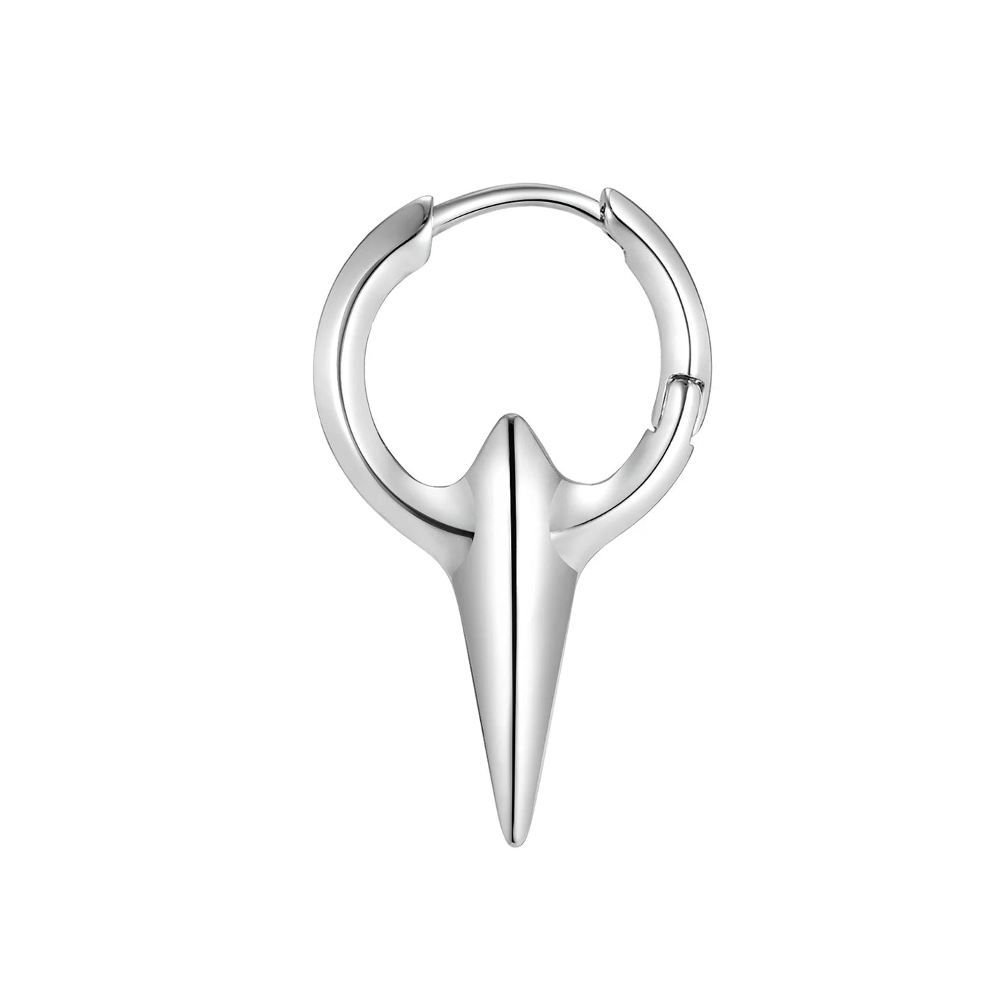 Brinco Masculino em Aço Argola Spear