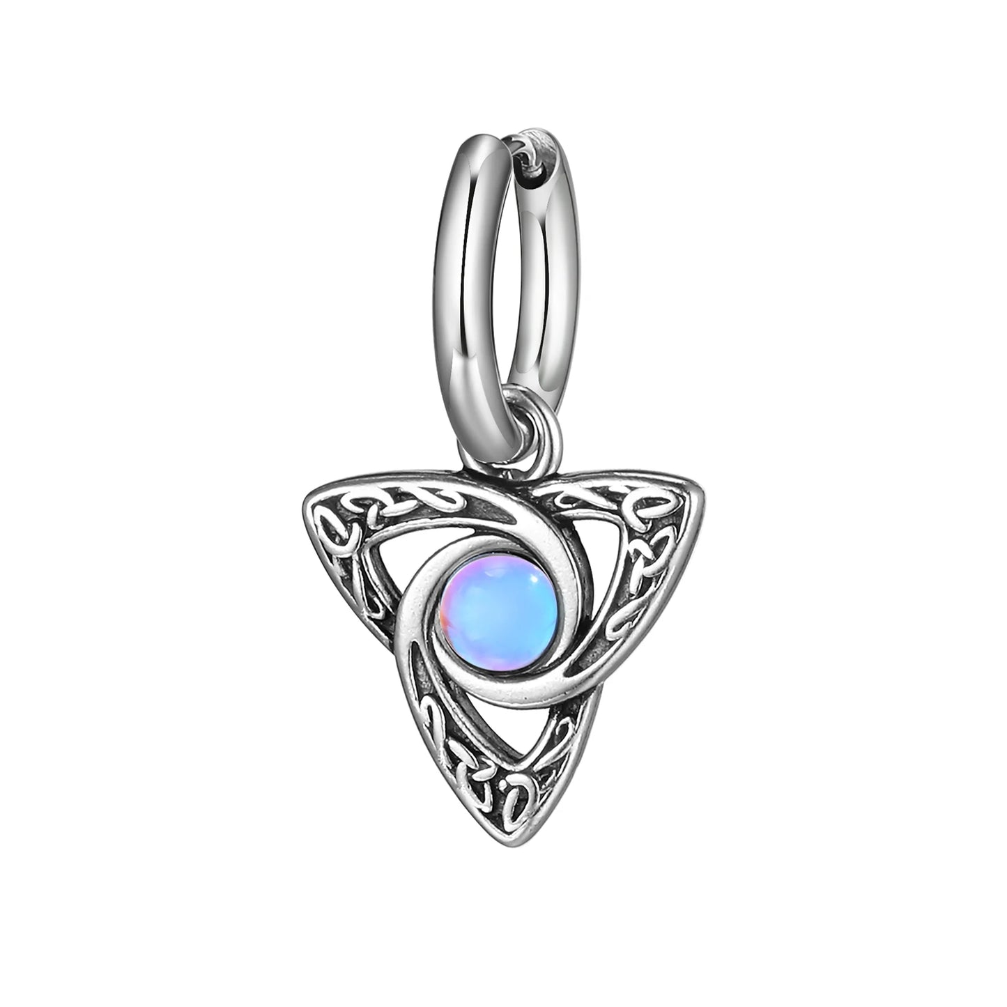 Brinco Masculino em Aço Retro Celtic