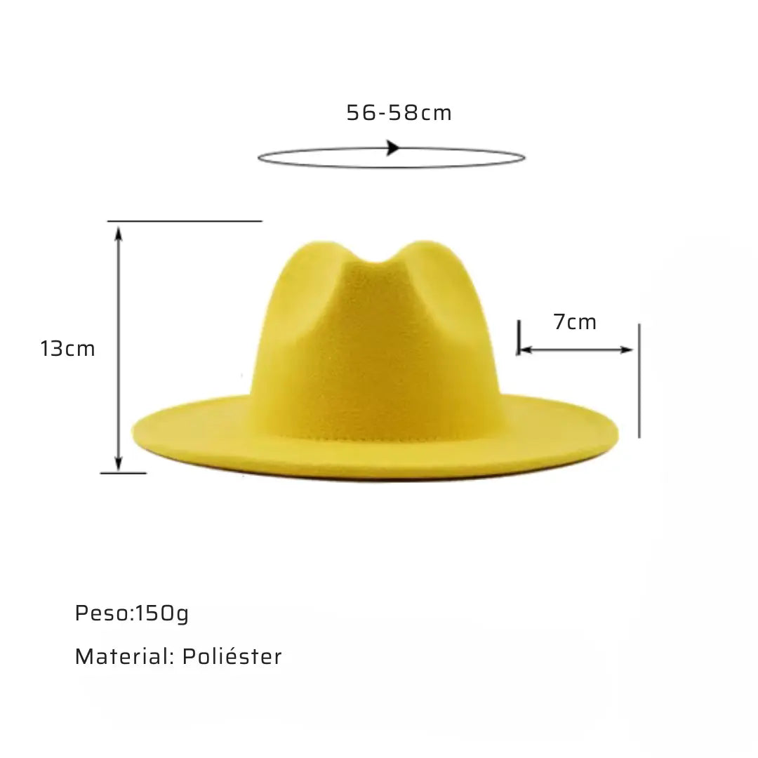Chapéu Masculino Fedora Colors