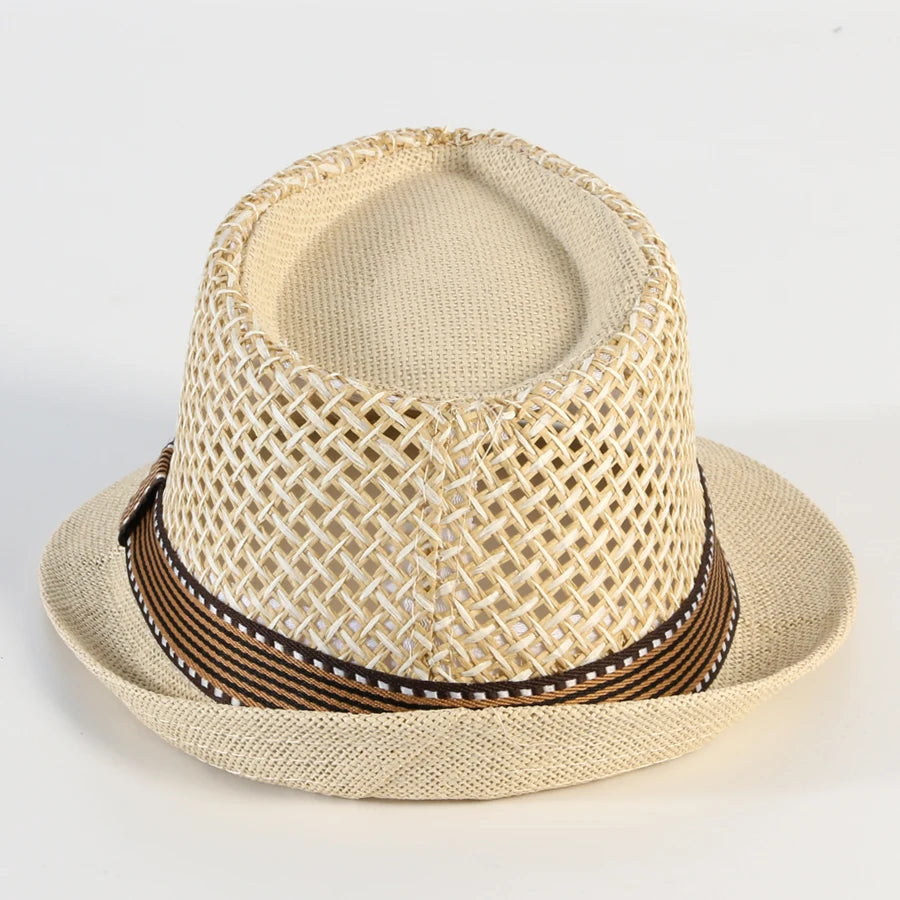 Chapéu Masculino Fedora Straw