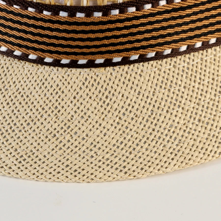Chapéu Masculino Fedora Straw