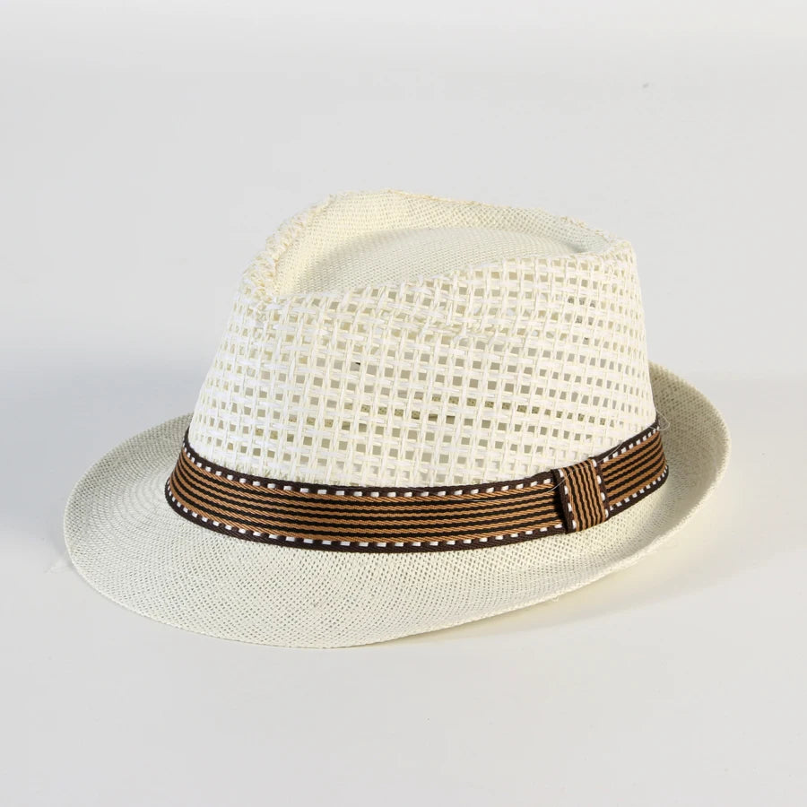 Chapéu Masculino Fedora Straw