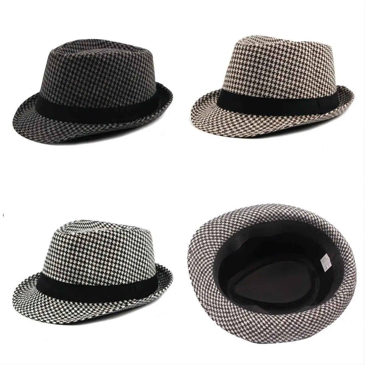 Chapéu Masculino Vintage Chess