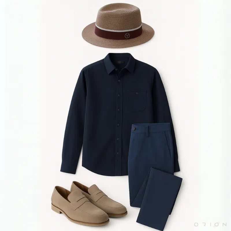 Chapéu de Palha Masculino Deluxe