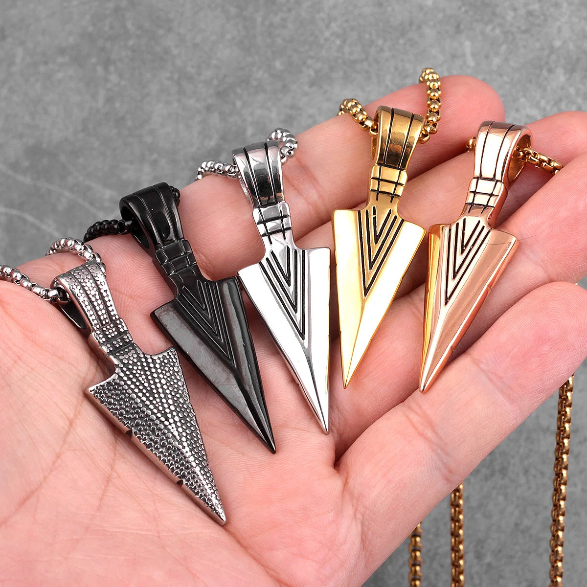 Colar Masculino em Aço Inox Ragnar
