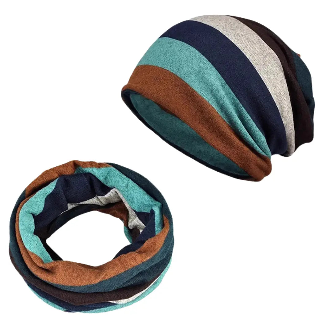 Gorro 2 em 1 Cachecol Masculino Versa