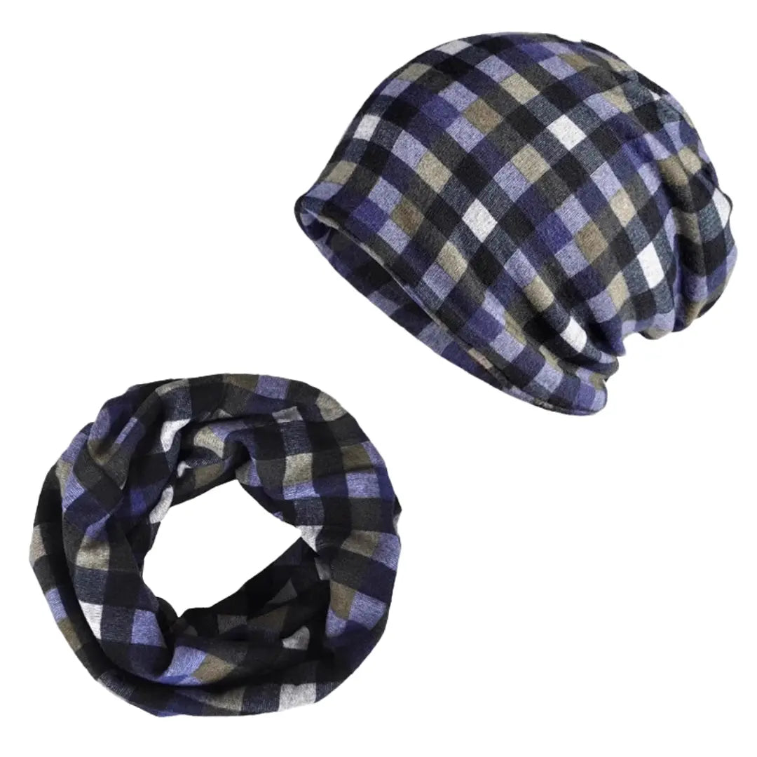 Gorro 2 em 1 Cachecol Masculino Versa
