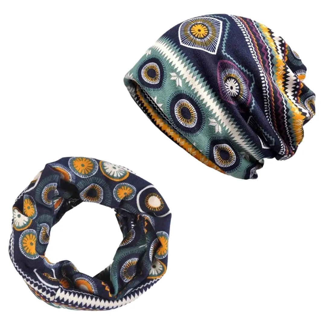 Gorro 2 em 1 Cachecol Masculino Versa