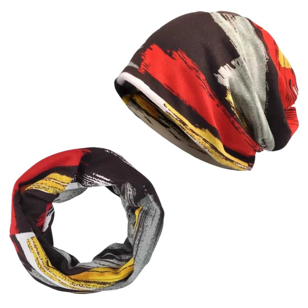 Gorro 2 em 1 Cachecol Masculino Versa