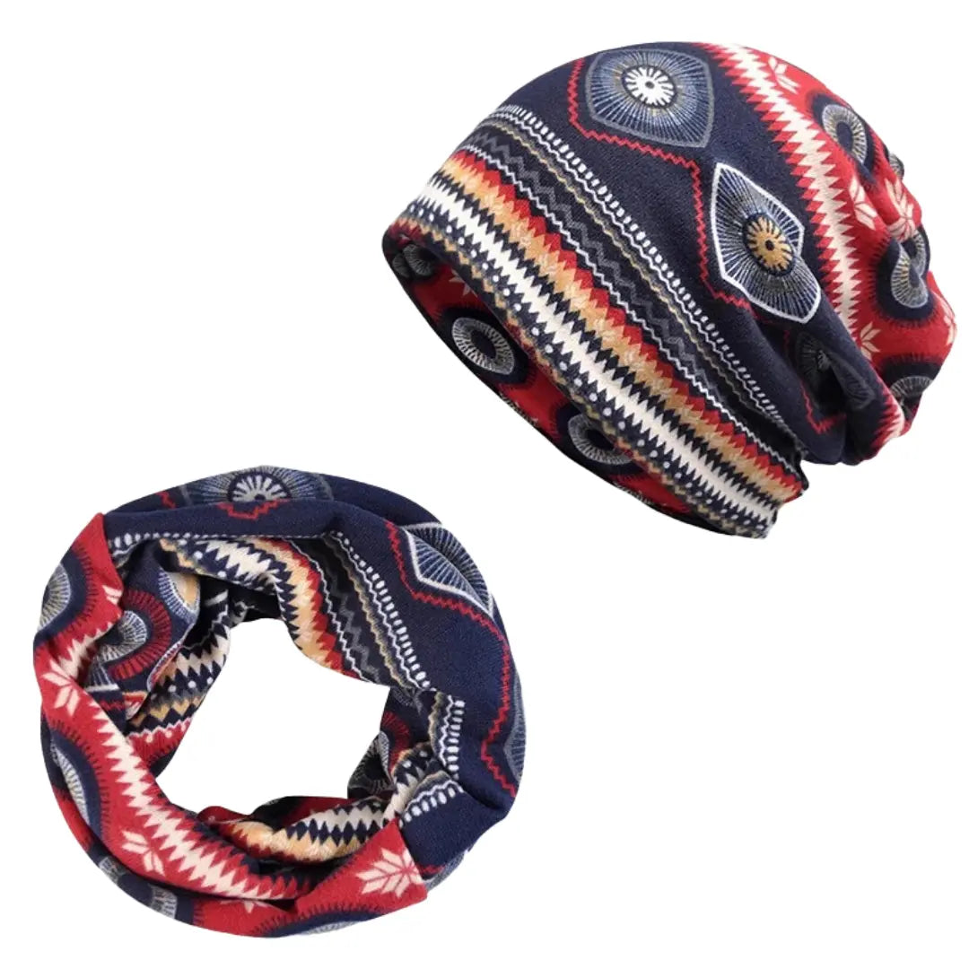 Gorro 2 em 1 Cachecol Masculino Versa