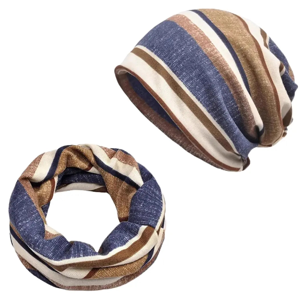 Gorro 2 em 1 Cachecol Masculino Versa