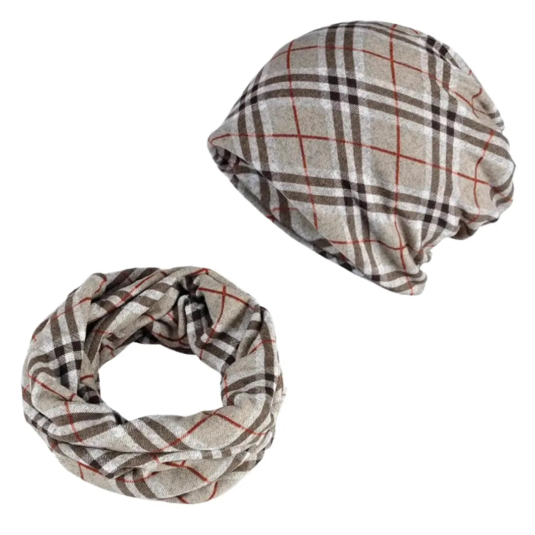 Gorro 2 em 1 Cachecol Masculino Versa
