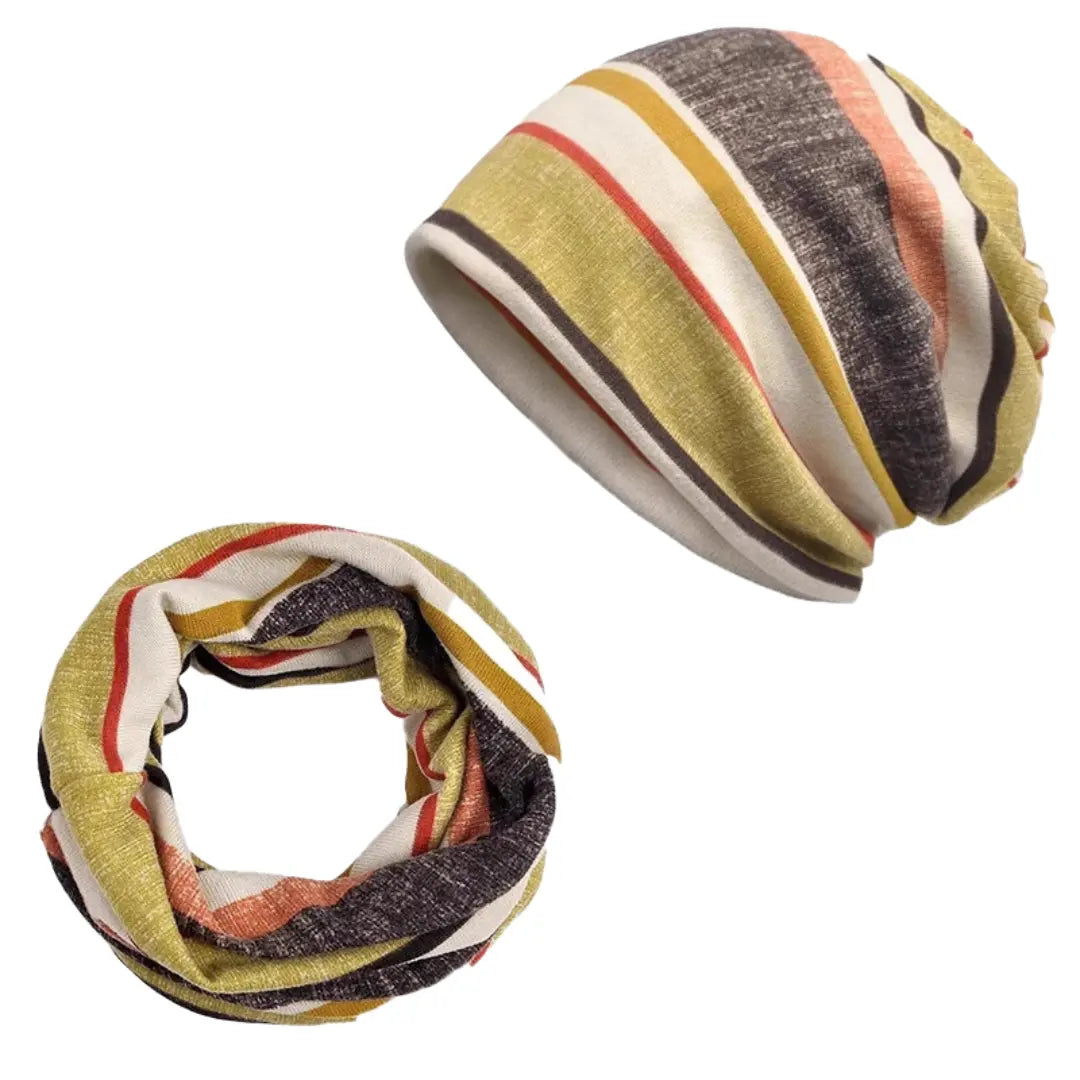 Gorro 2 em 1 Cachecol Masculino Versa