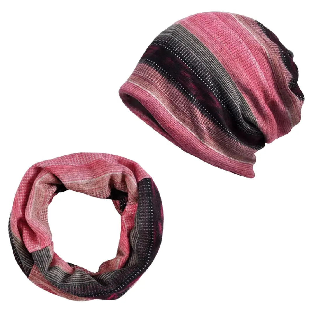 Gorro 2 em 1 Cachecol Masculino Versa