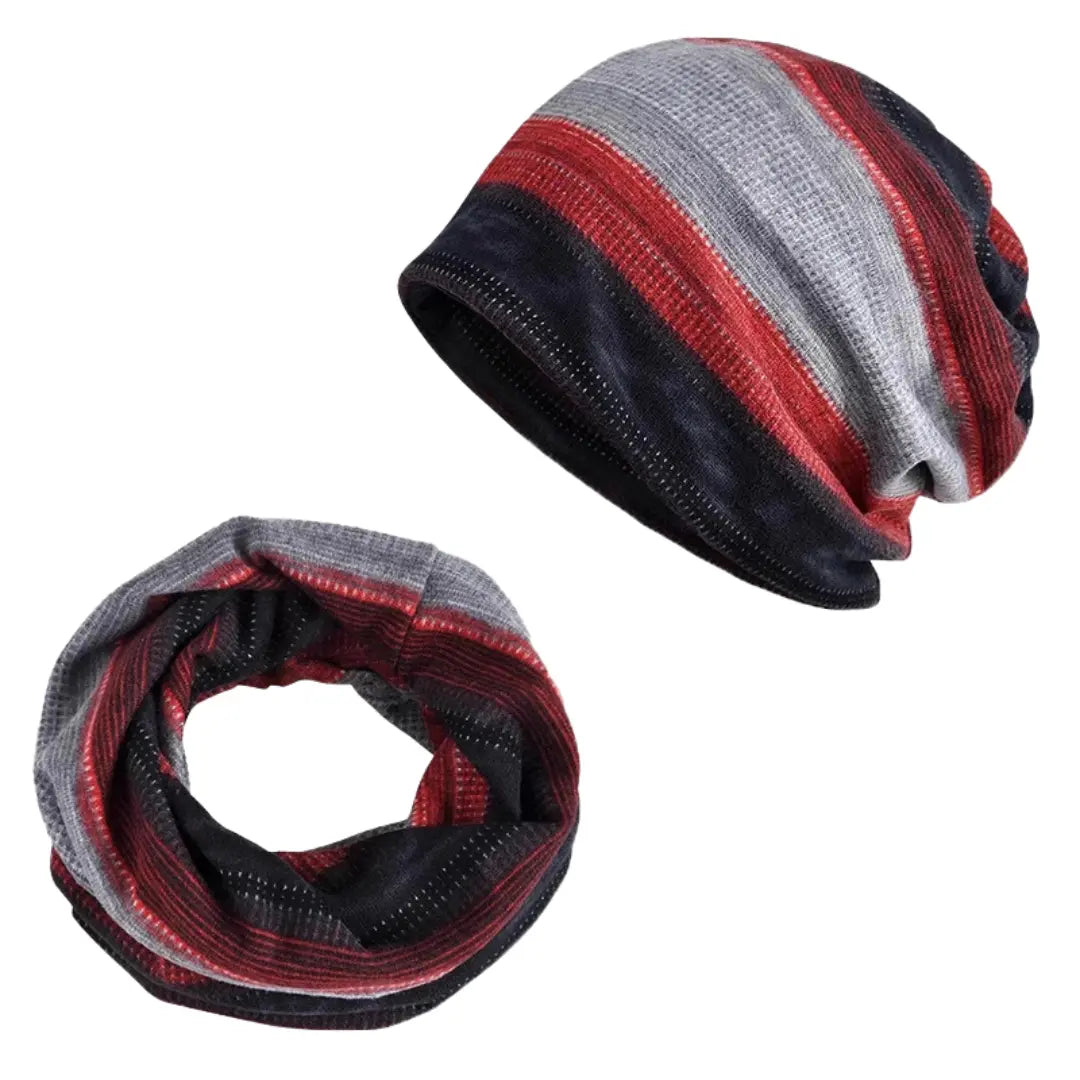 Gorro 2 em 1 Cachecol Masculino Versa