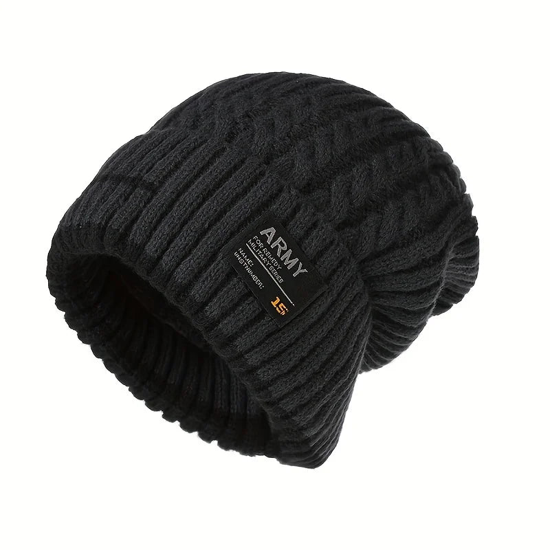 Gorro Masculino Tricotado Inverno 2025 Army