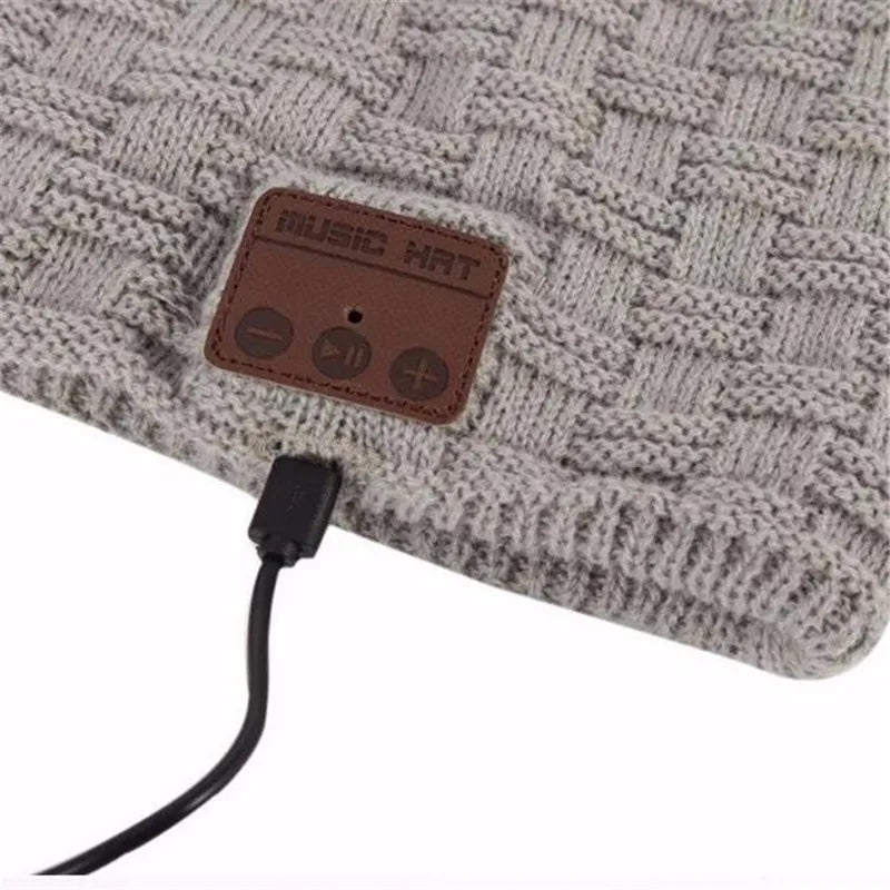 Gorro Masculino com Bluetooth Embutido