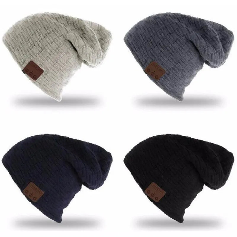 Gorro Masculino com Bluetooth Embutido