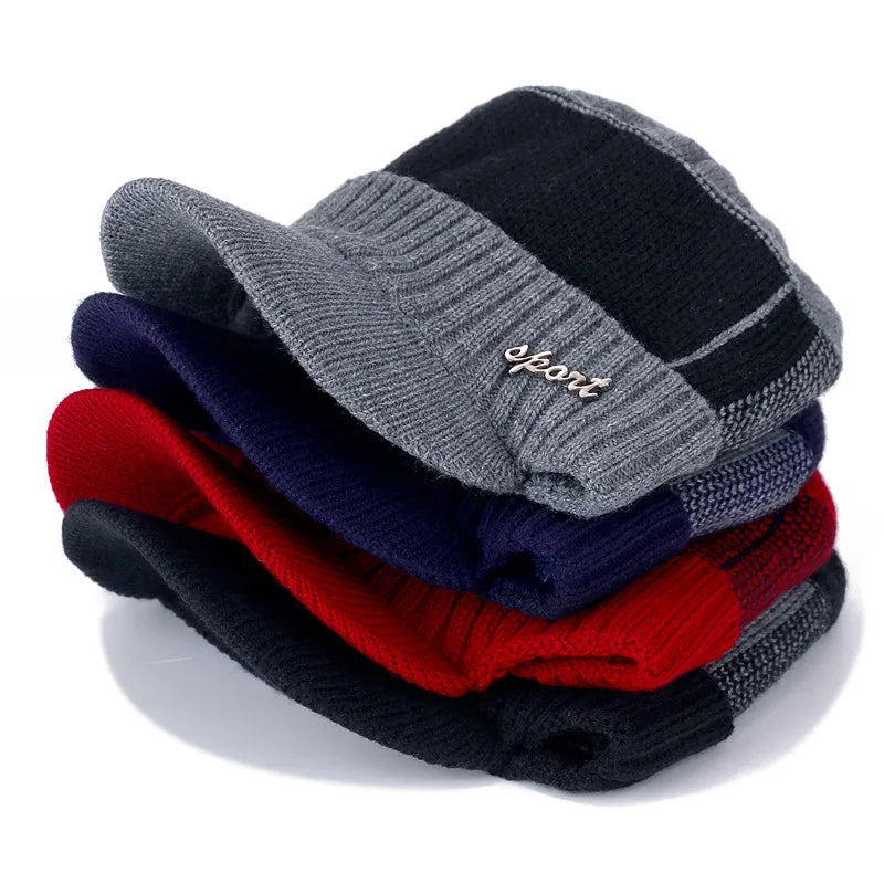 Gorro Masculino de Inverno Fur Lined