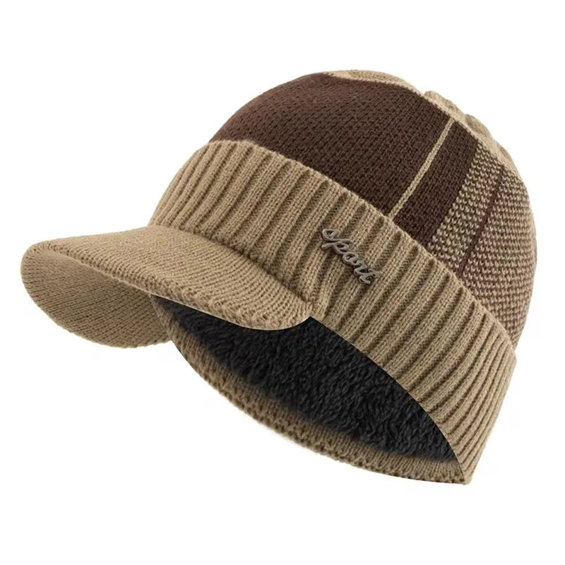 Gorro Masculino de Inverno Fur Lined