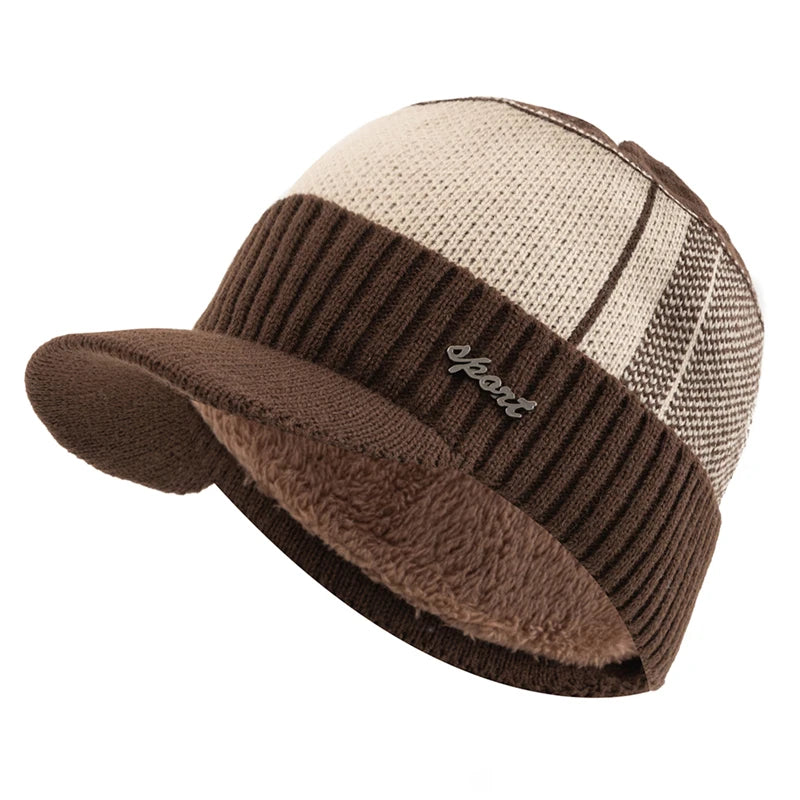 Gorro Masculino de Inverno Fur Lined