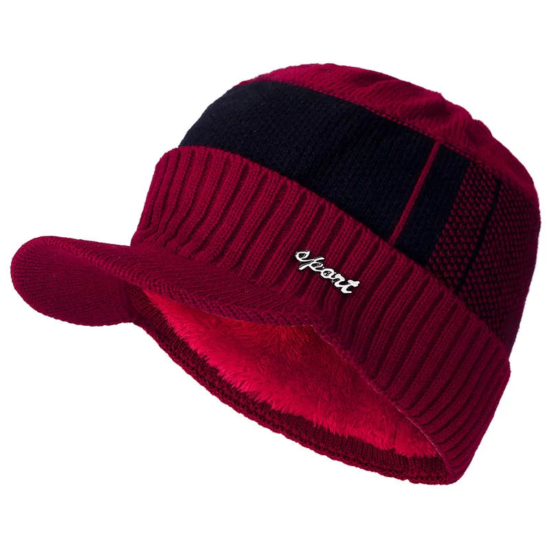 Gorro Masculino de Inverno Fur Lined