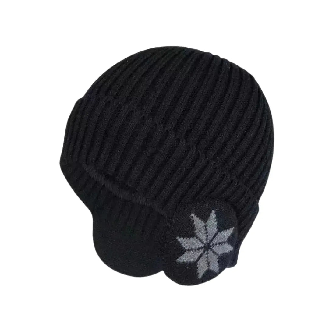 Gorro Unissex Tricotado Quentinho Snowflake