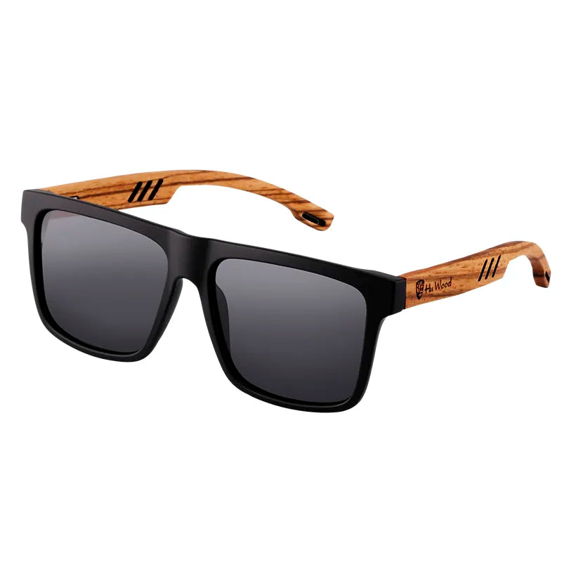 Óculos de Sol de Policarbonato Masculino Preto - Orion
