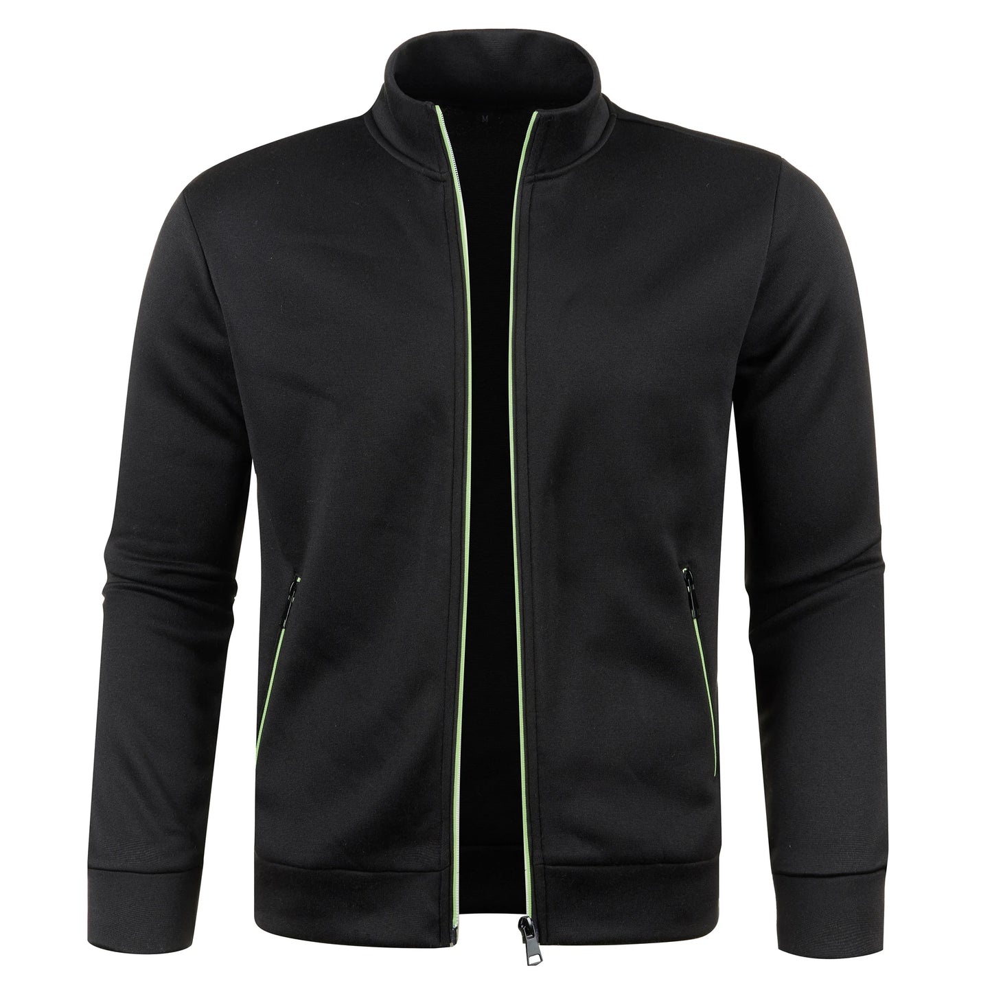 Jaqueta Masculina Estilo Cardigan com Zíper Jack