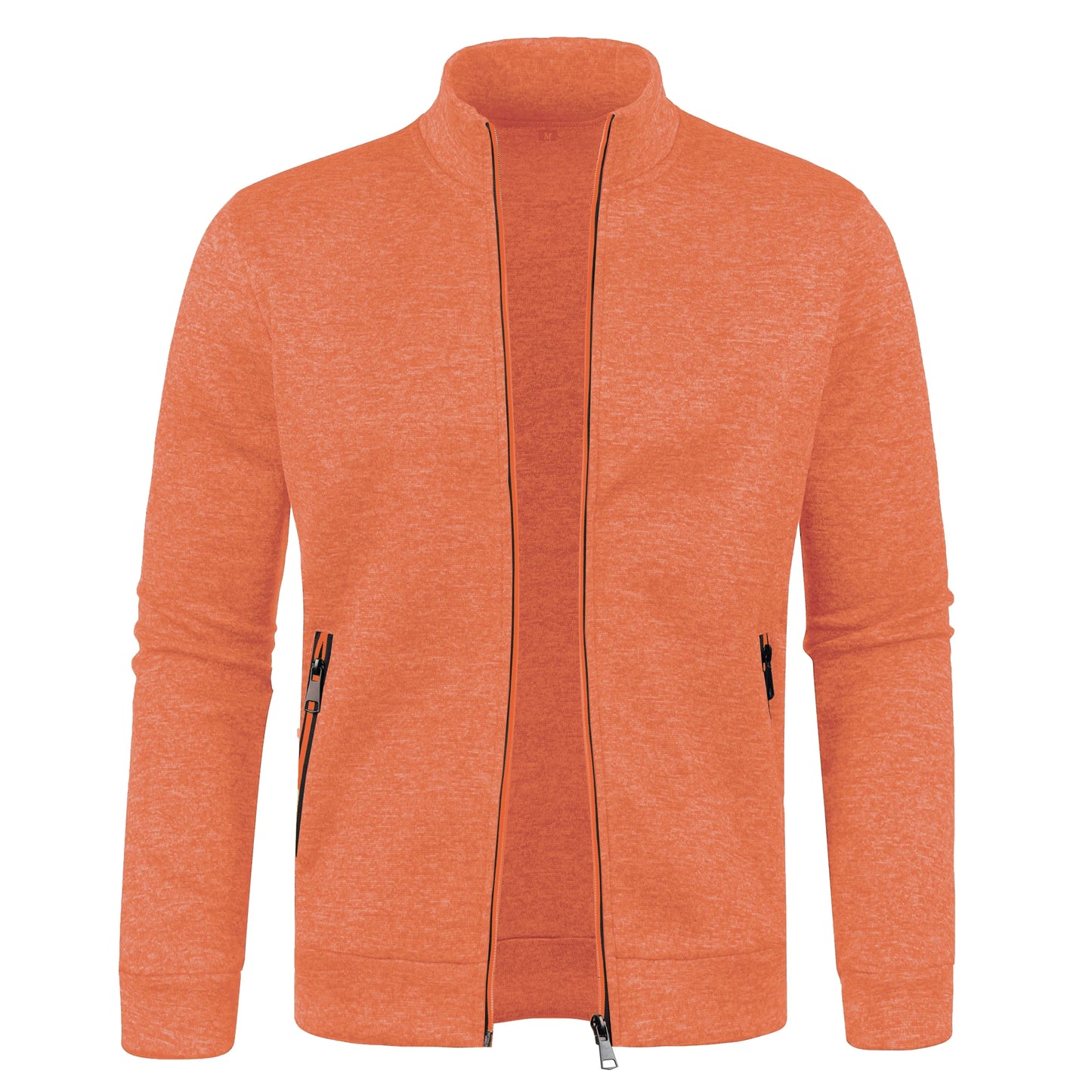 Jaqueta Masculina Estilo Cardigan com Zíper Jack