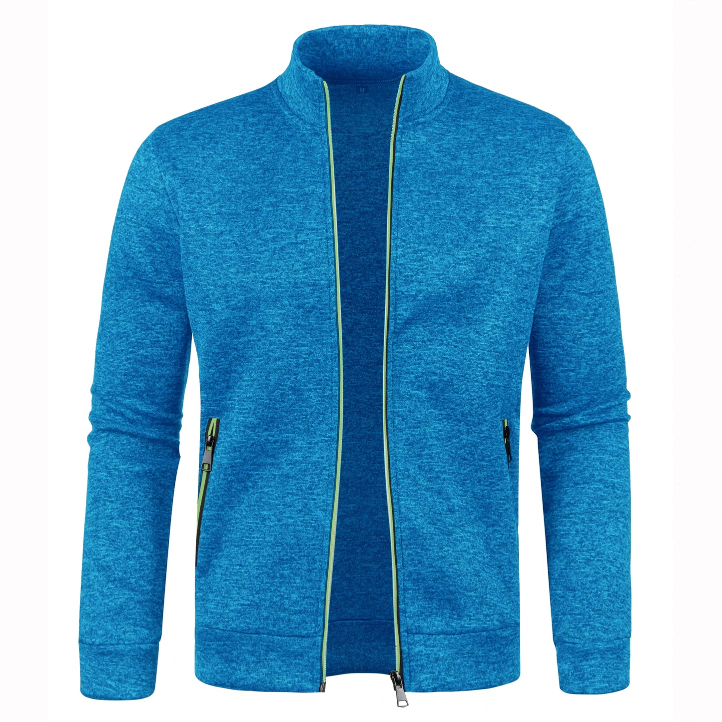 Jaqueta Masculina Estilo Cardigan com Zíper Jack