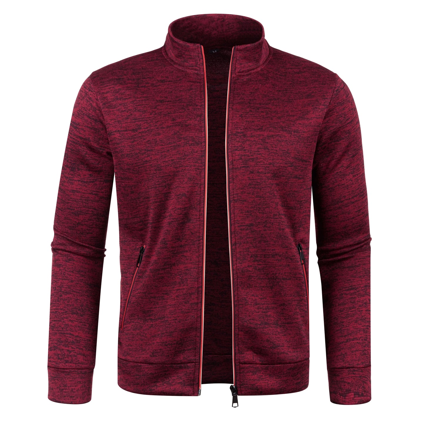 Jaqueta Masculina Estilo Cardigan com Zíper Jack
