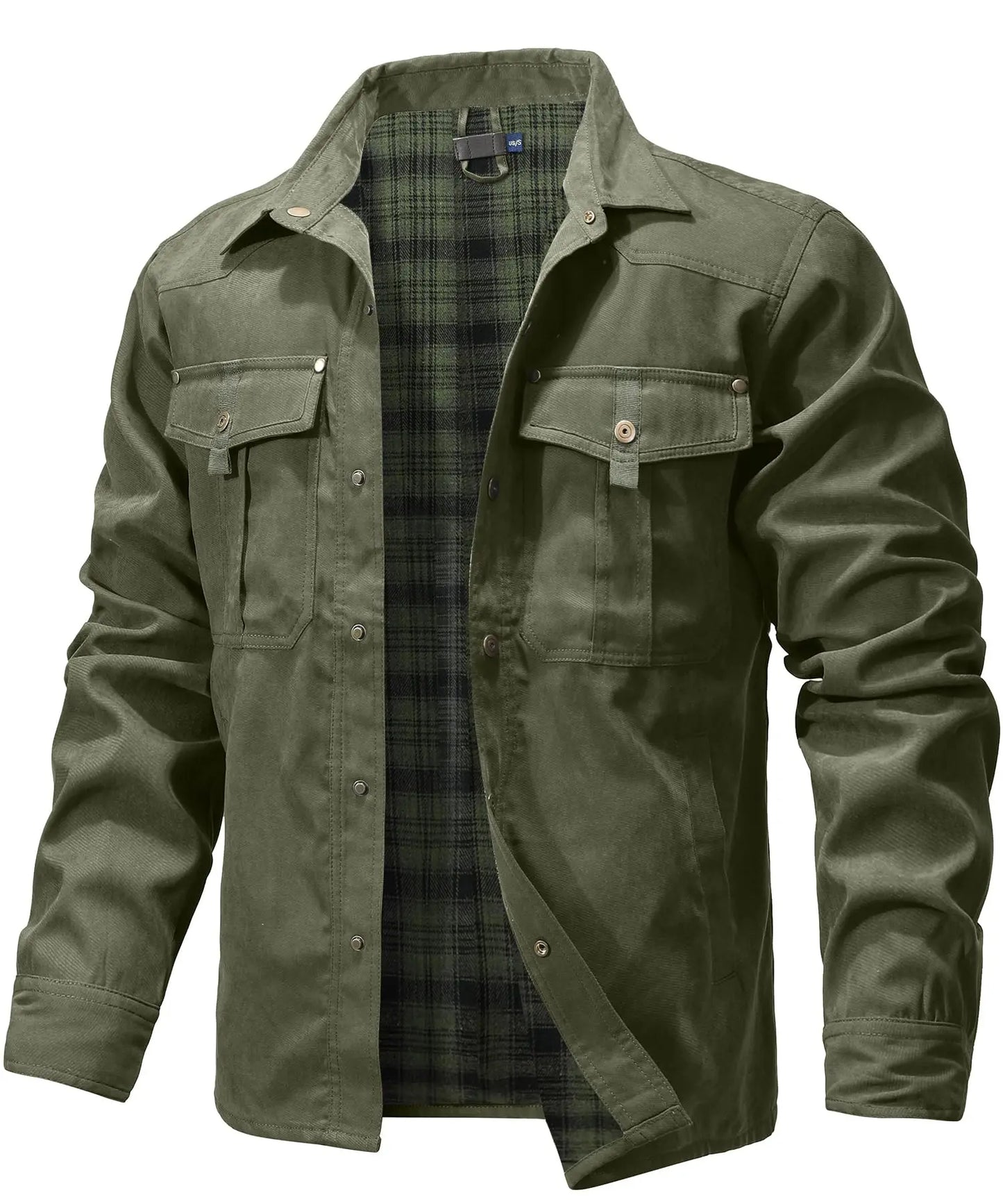 Jaqueta Masculina Forrada Xadrez