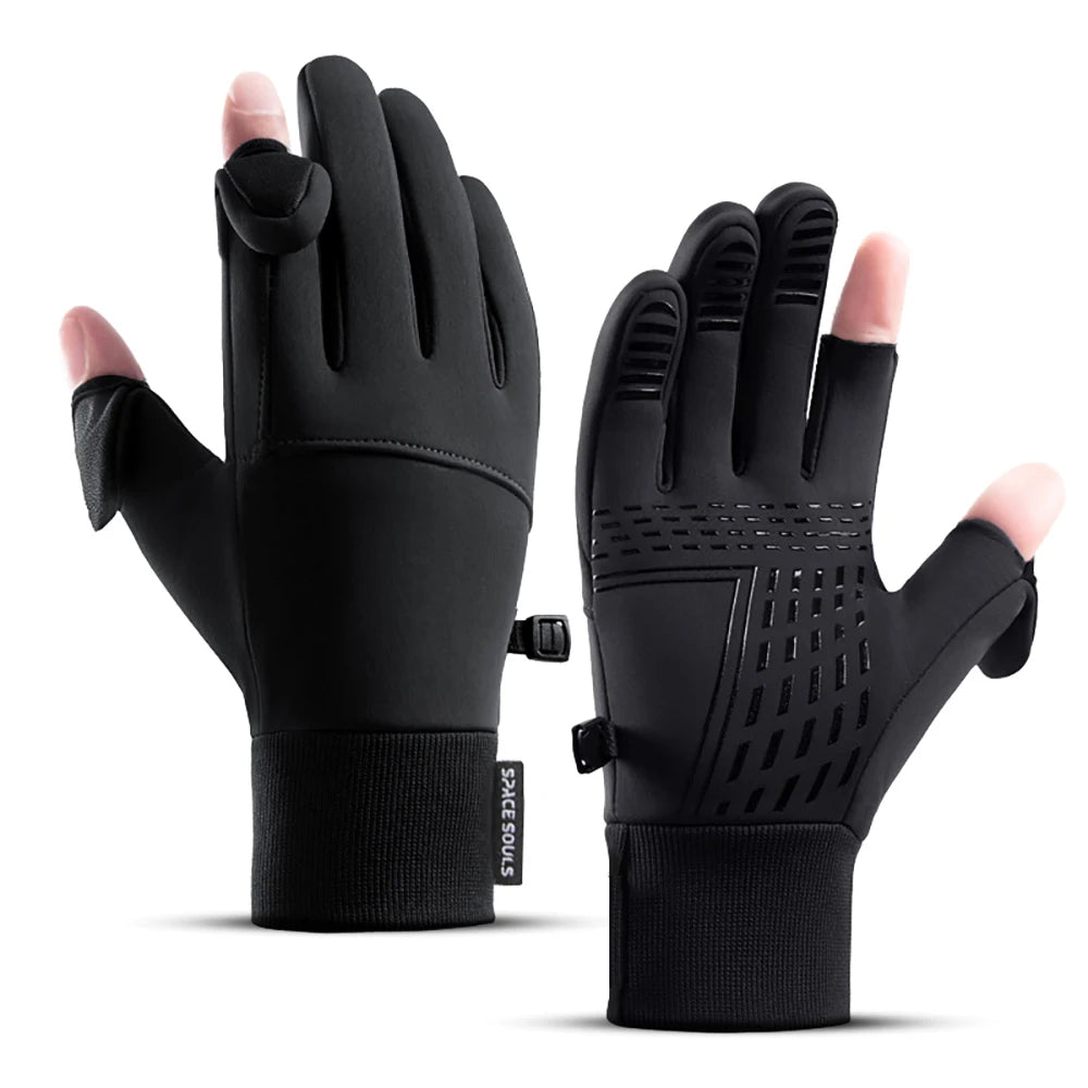 Luva Masculina de Inverno Impermeável e Antiderrapante