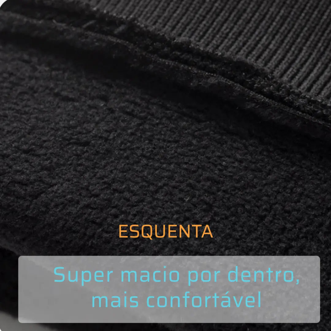 Luva Masculina de Inverno Impermeável e Antiderrapante