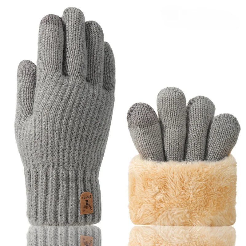 Luva de Inverno Unissex Peluciada Touch Fleece