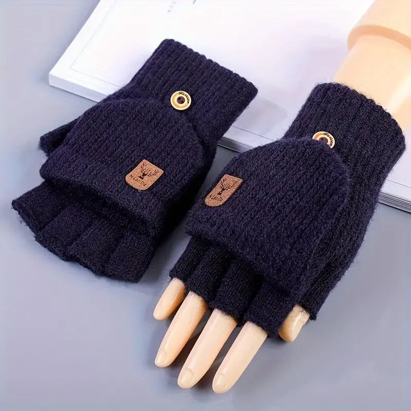 Luvas de Inverno com Abertura nos Dedos Touch