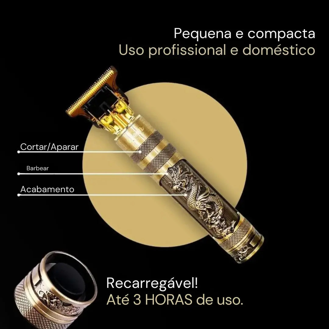 Máquina de Barbear Profissional Dragon