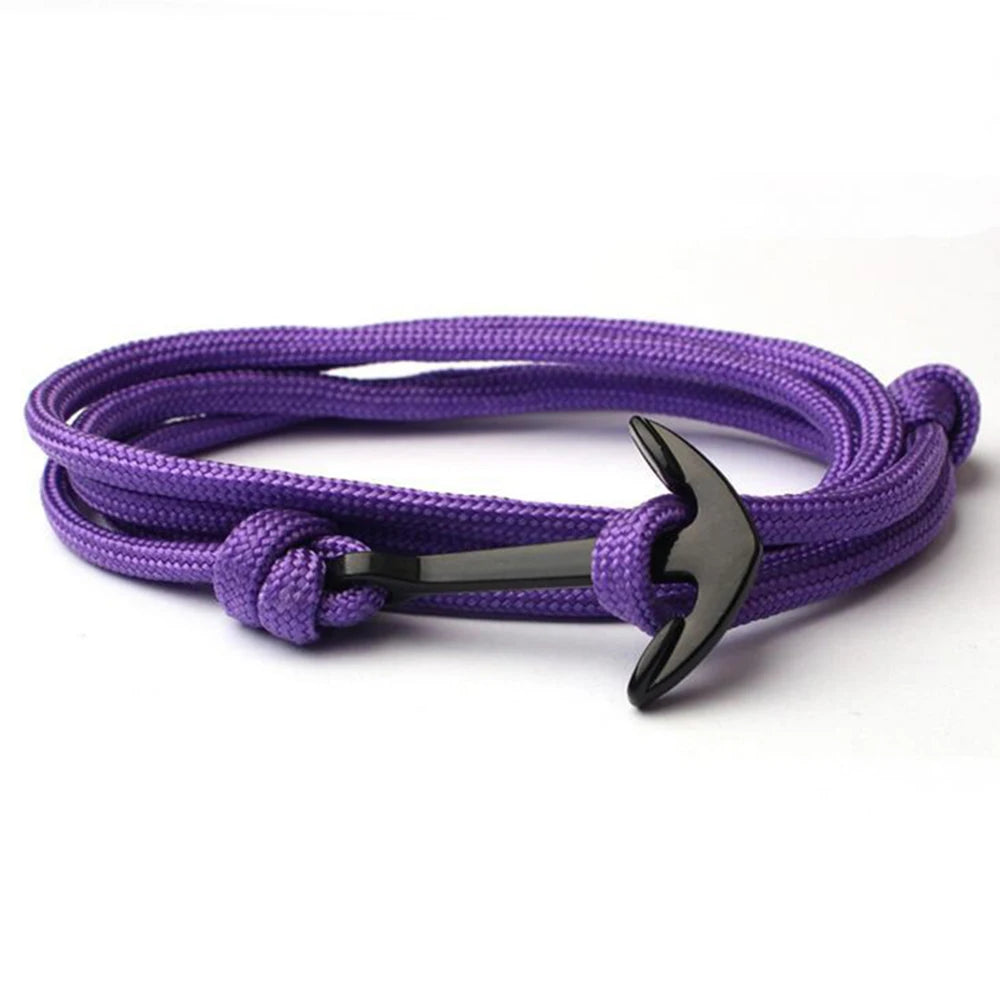 Pulseira Masculina Paracord Anchor