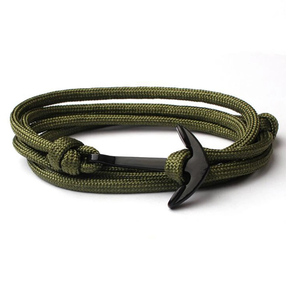 Pulseira Masculina Paracord Anchor