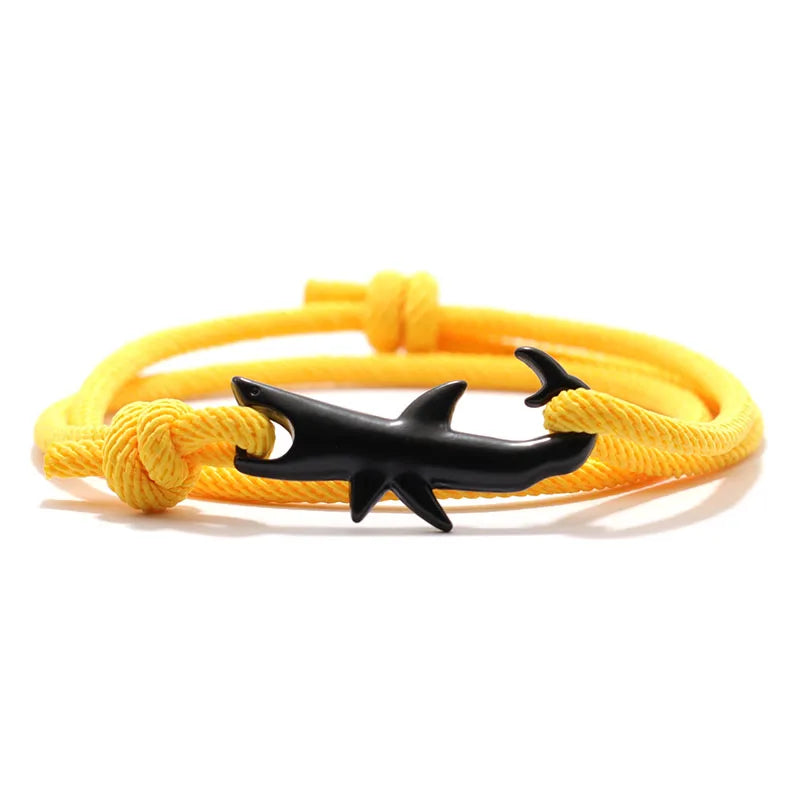 Pulseira Masculina Paracord Shark