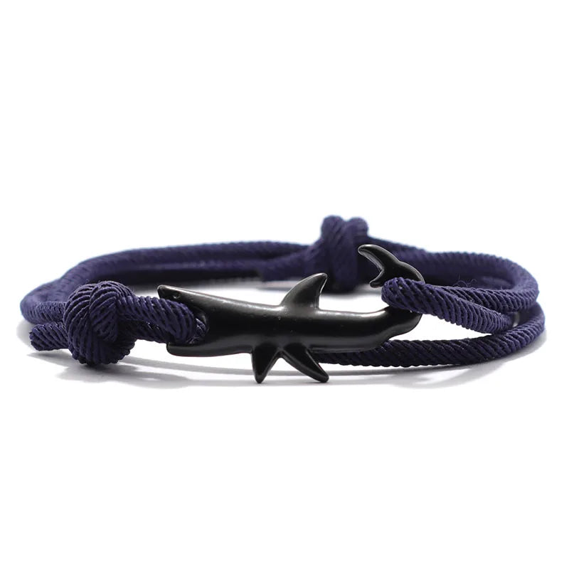 Pulseira Masculina Paracord Shark