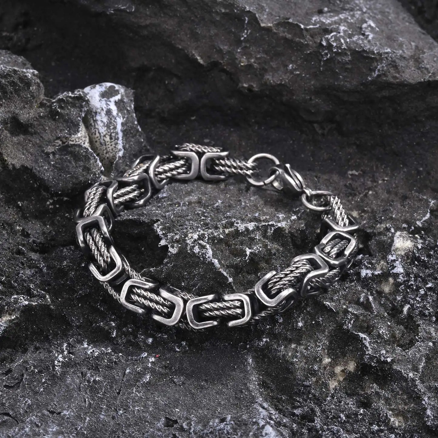 Pulseira Masculina em Aço Vintage VNX