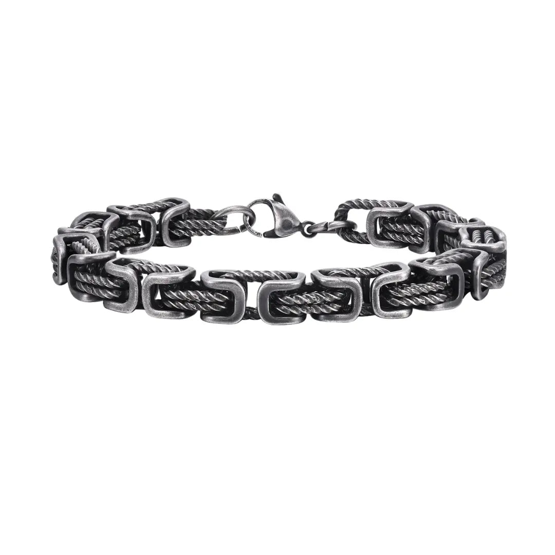 Pulseira Masculina em Aço Vintage VNX