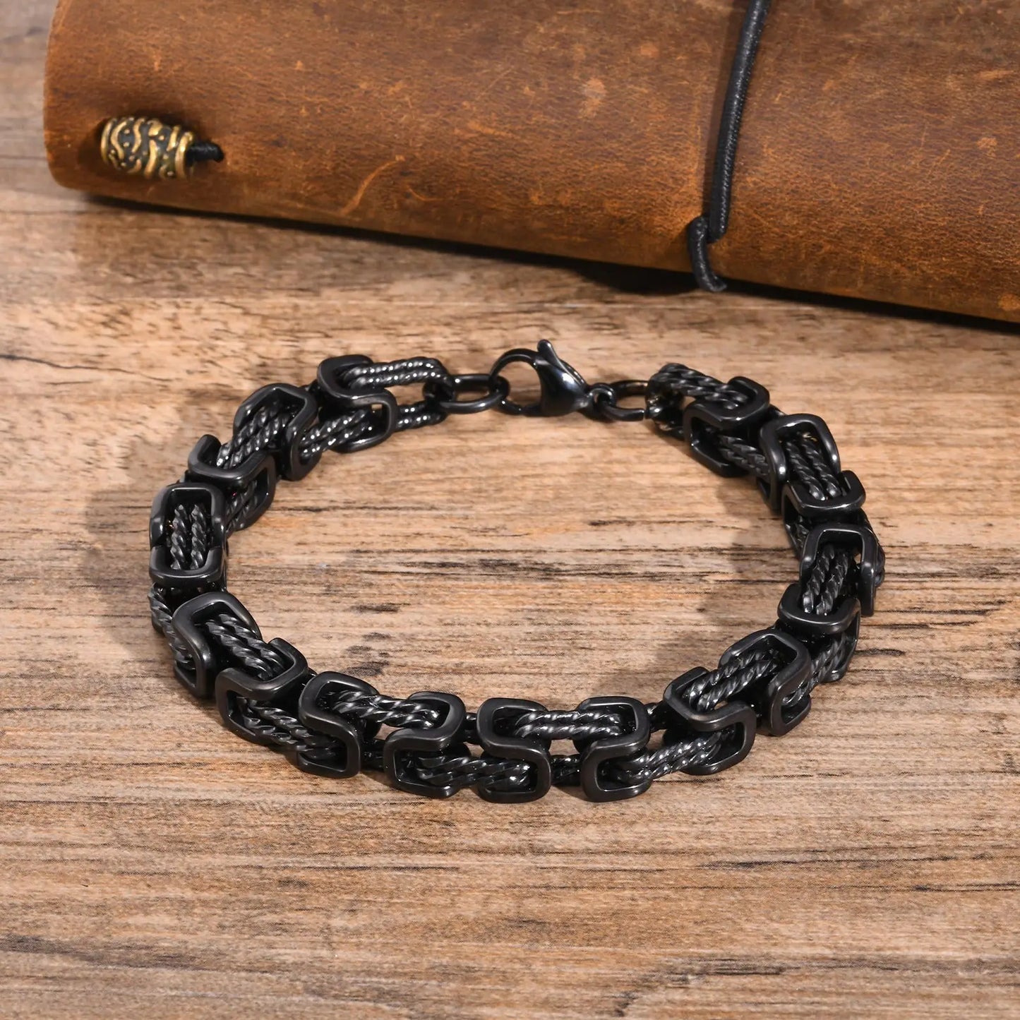 Pulseira Masculina em Aço Vintage VNX