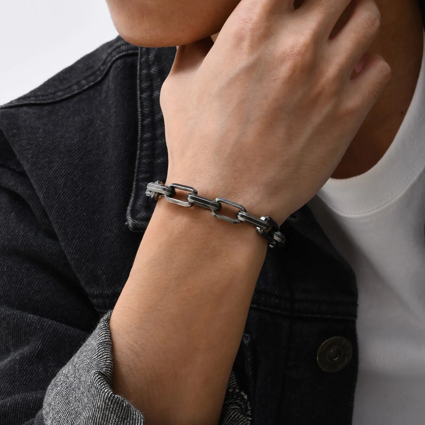 Pulseira Masculina em Aço Inox Venus